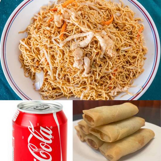 Chicken Chow Mein Combo 雞絲炒麵套餐